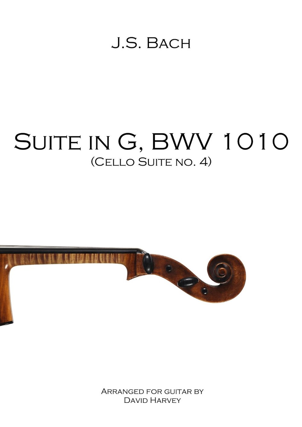 Suite in G, BWV 1010 (4th Cello Suite) - cover